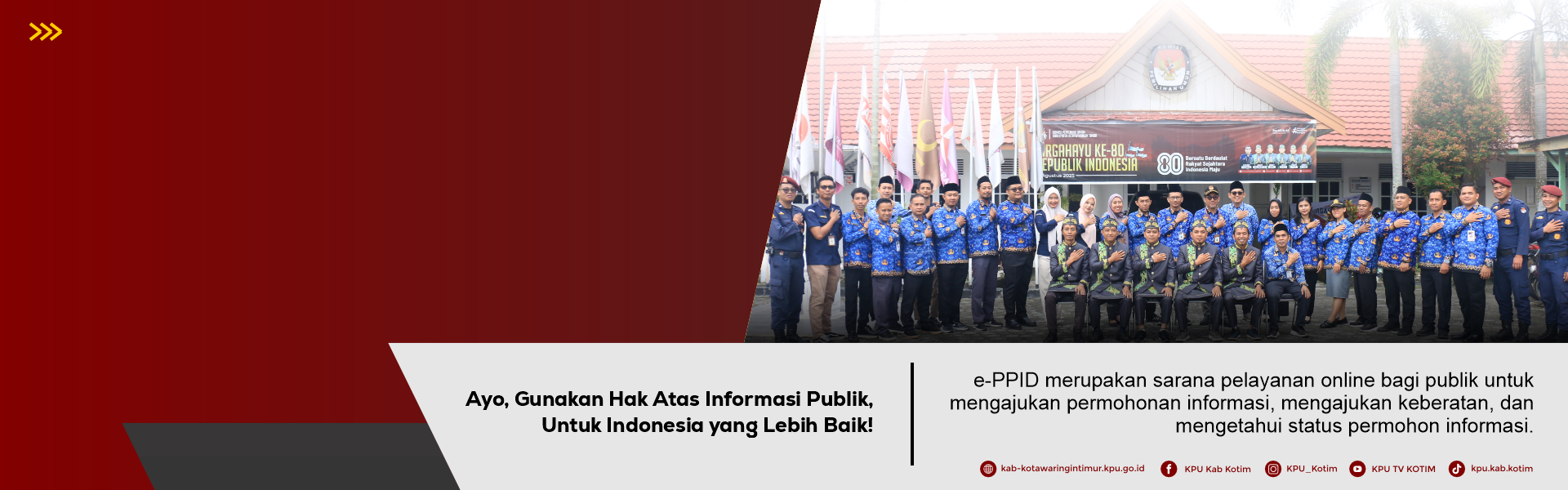 Selamat Datang di Layanan e-PPID KPU Kab. Kotawaringin Timur